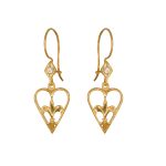 Heartshield – Hook Earrings