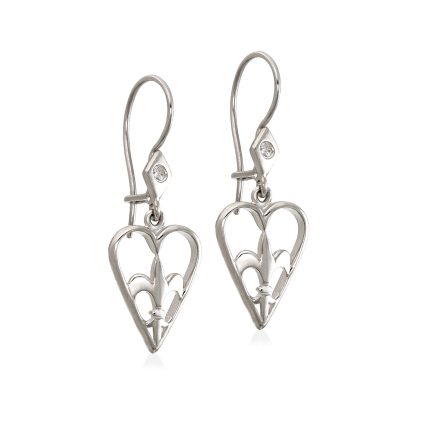 Heartshield – Hook Earrings