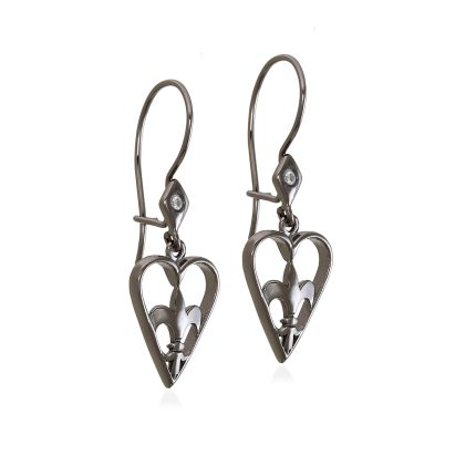 Heartshield – Hook Earrings
