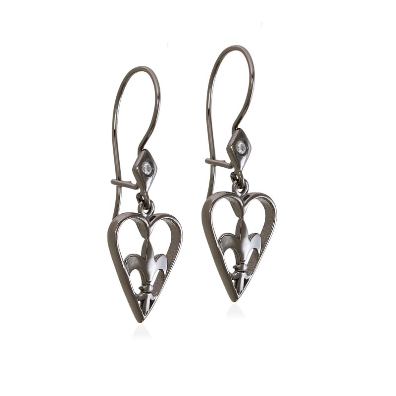 Heartshield – Hook Earrings