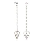 Heartshield - Chain Drop Earrings