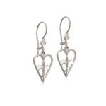 Heartshield - Hook Earrings