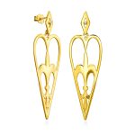 Heartshield – Stud Earrings Large