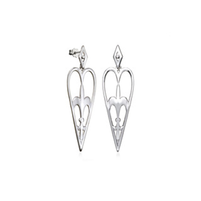 Heartshield – Stud Earrings Large