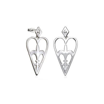 Heartshield – Stud Earrings Large
