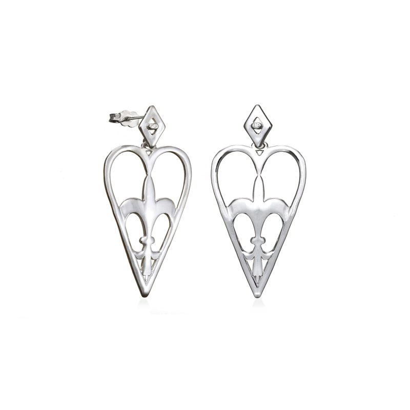 Heartshield – Stud Earrings Large