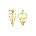 Heartshield – Stud Earrings Large