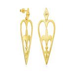 Heartshield – Stud Earrings Large
