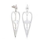 Heartshield – Stud Earrings Large