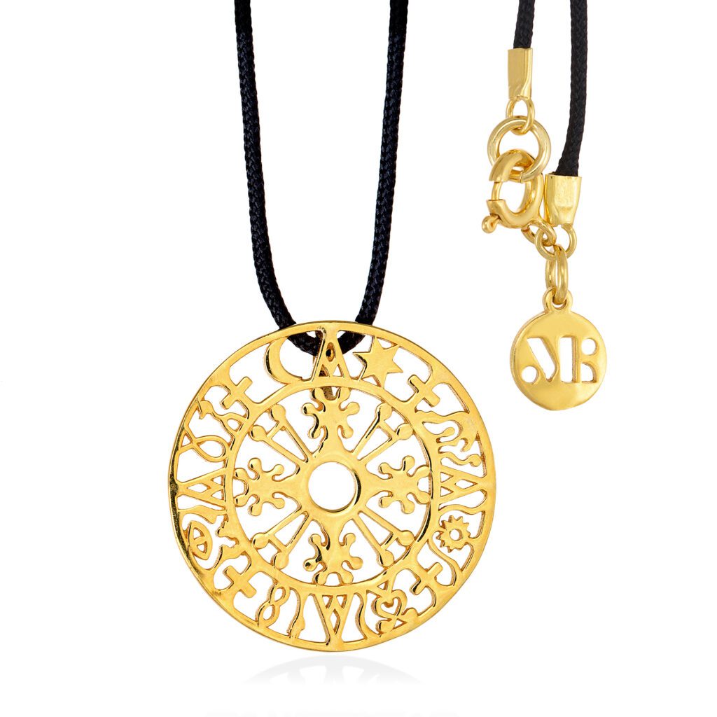 Kaleidoscope Pendant-CordSmall
