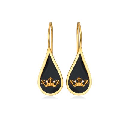 Queen Bee - Hook Earrings