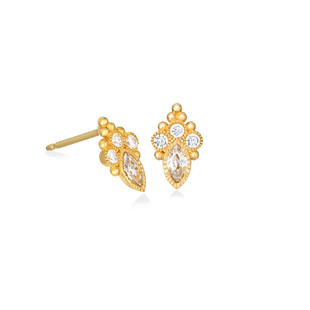 Royal Bloom - Stud Earrings
