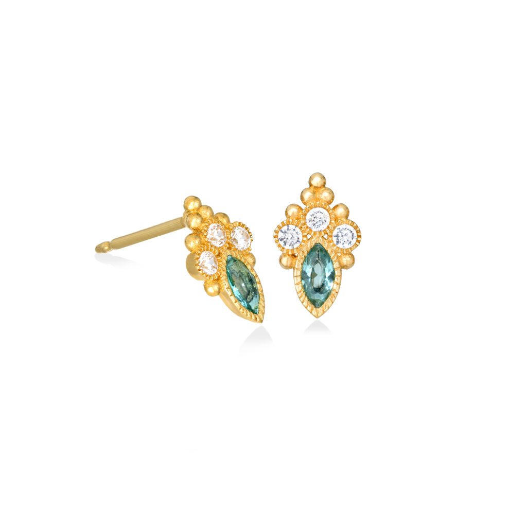 Royal Bloom - Stud Earrings