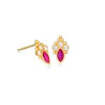 Royal Bloom - Stud Earrings