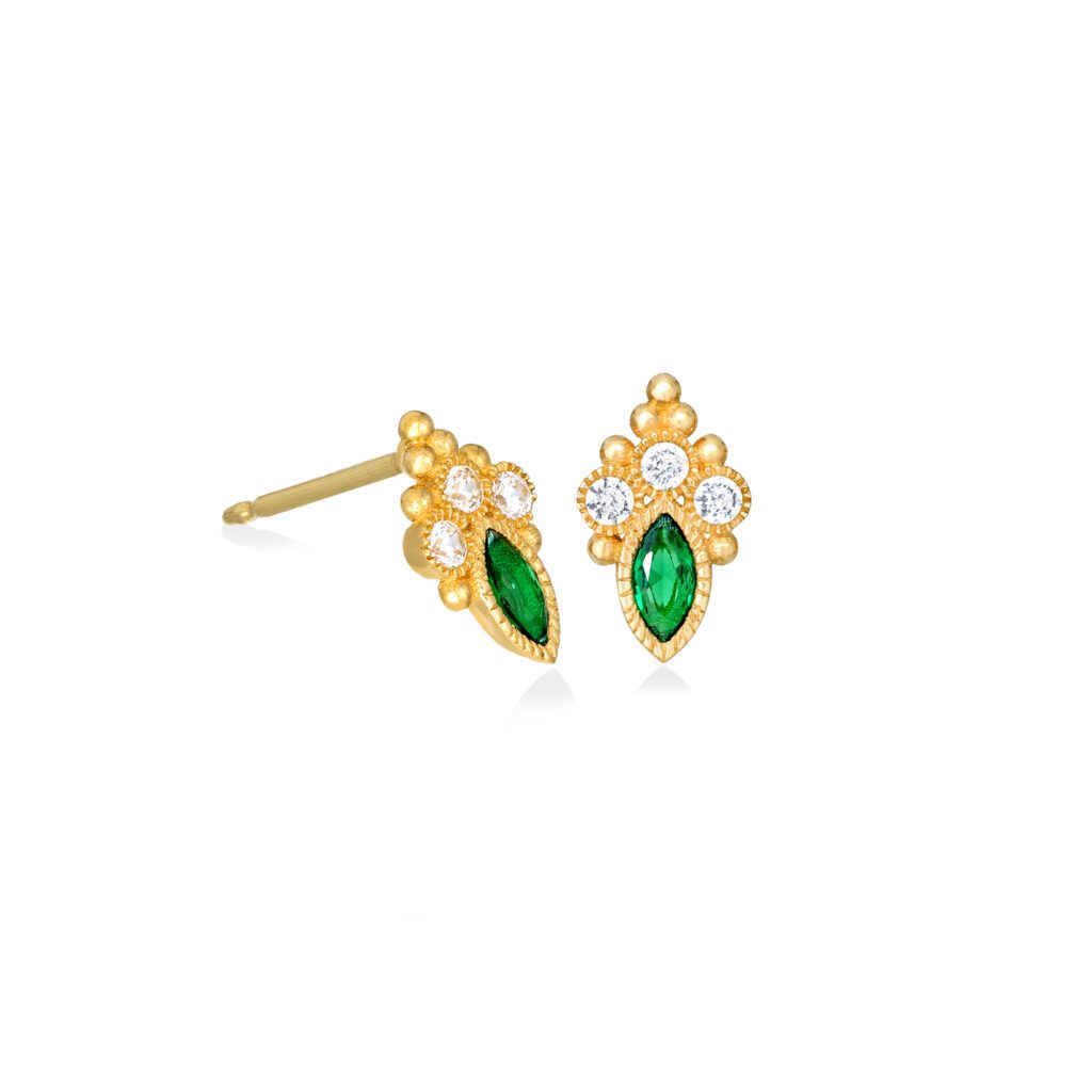 Royal Bloom - Stud Earrings