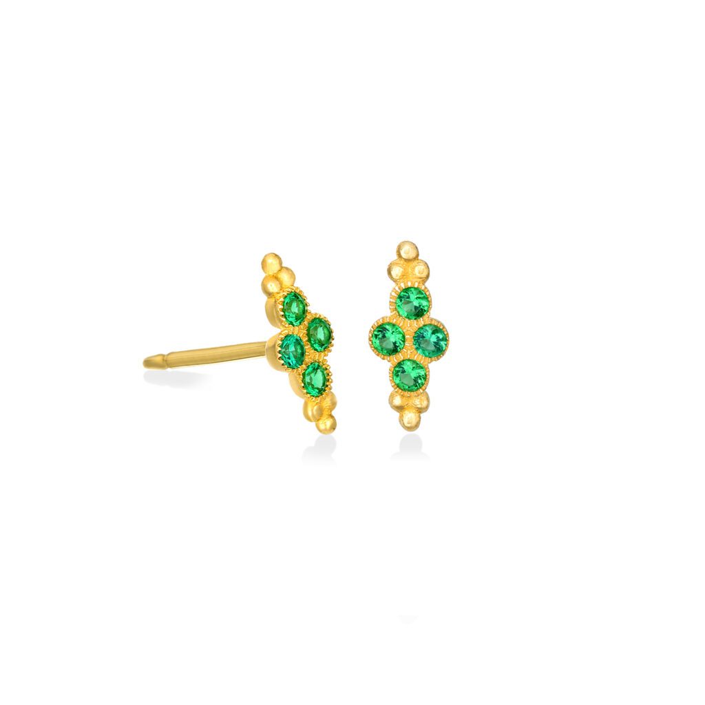 Royal Bloom - Stud Earrings