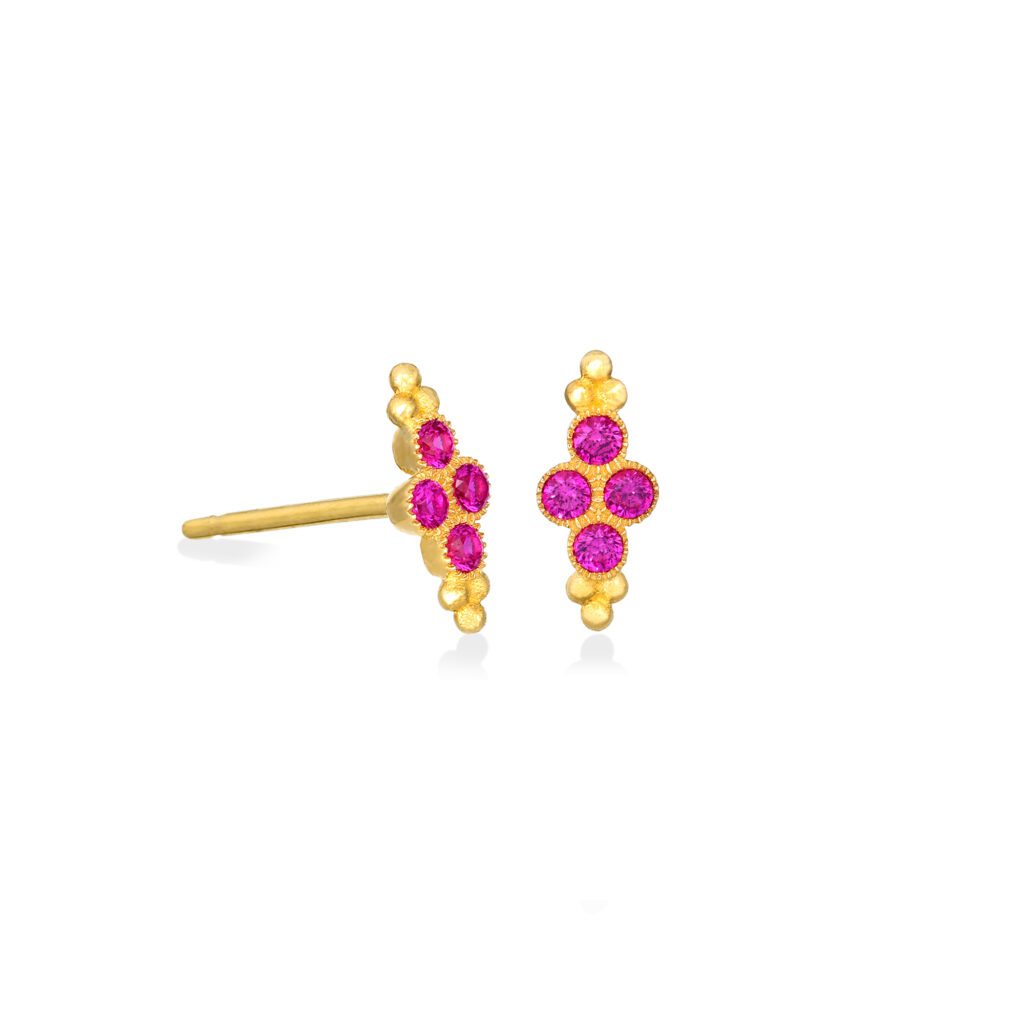 Royal Bloom - Stud Earrings