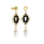Unlocked Pearl Earrings