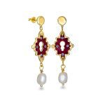 Unlocked Pearl Earrings