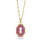 Unlocked Lock Necklace