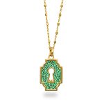 Unlocked Lock Necklace