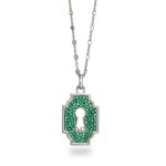 Unlocked Lock Necklace