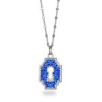 Unlocked Lock Necklace
