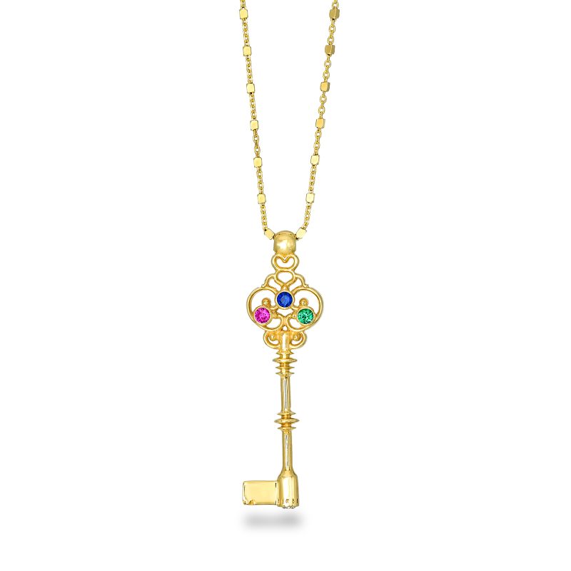 Unlocked - Key Necklace