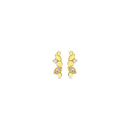 Royal Bloom - Diamond Petal Earrings_1