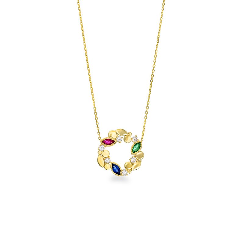 Royal Bloom - Wreath Necklace