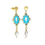 Unlocked Pearl Earrings