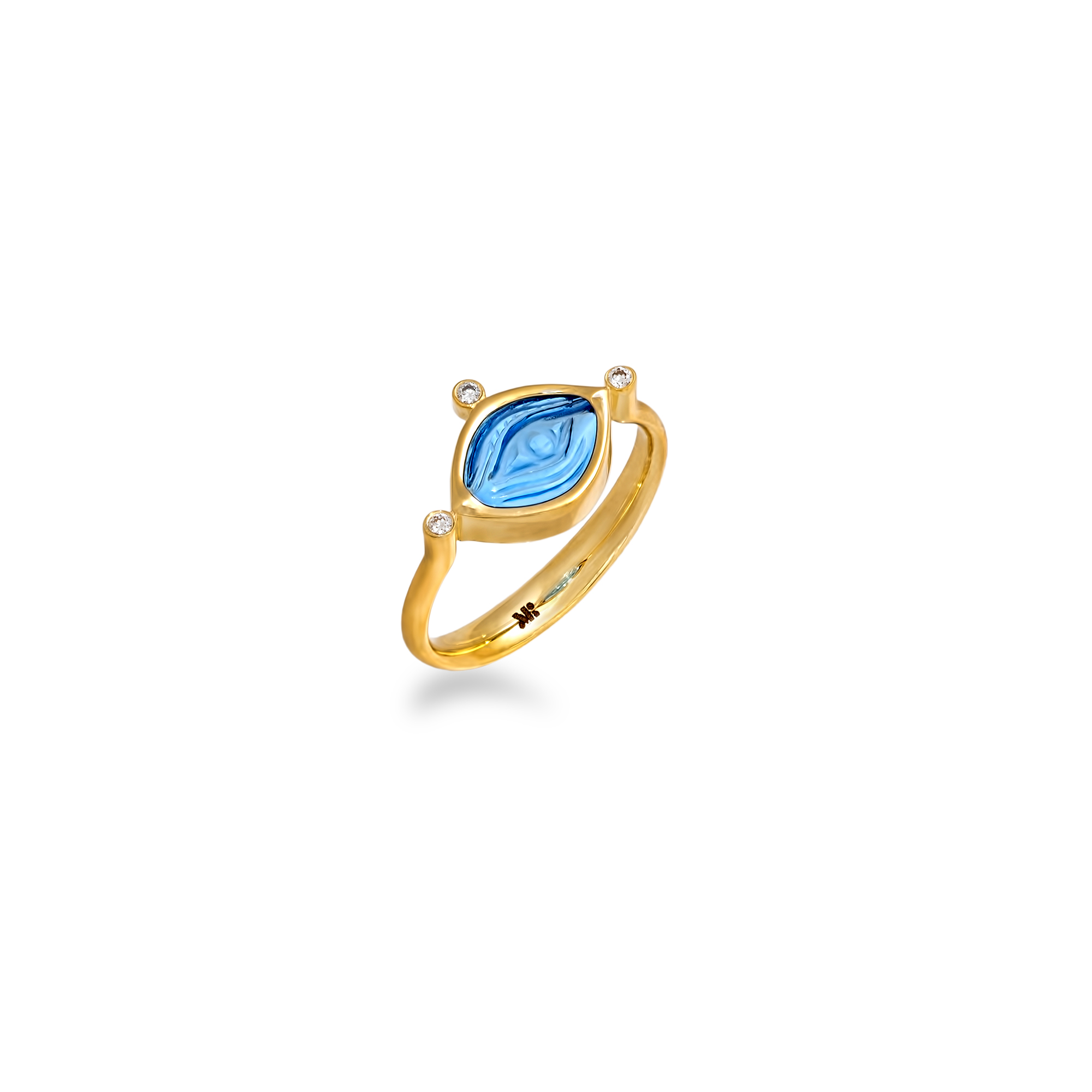 Aegean Eye - Blue Topaz Ring Aegean Eye - Blue Topaz Ring