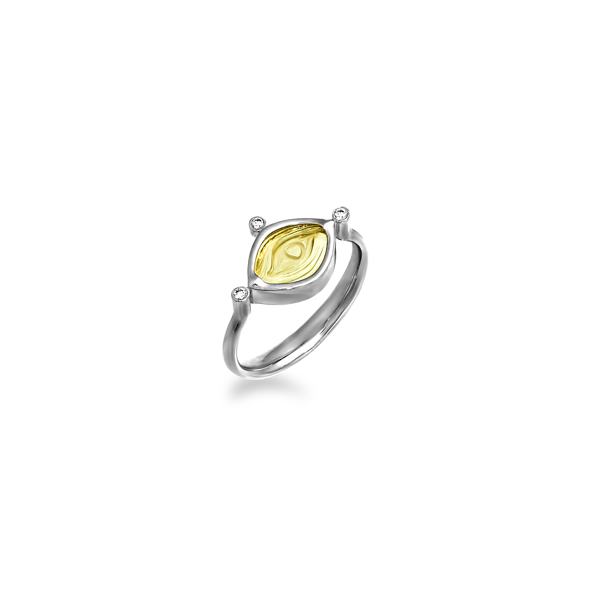 Aegean Eye - Citrine Ring Aegean Eye - Citrine Ring